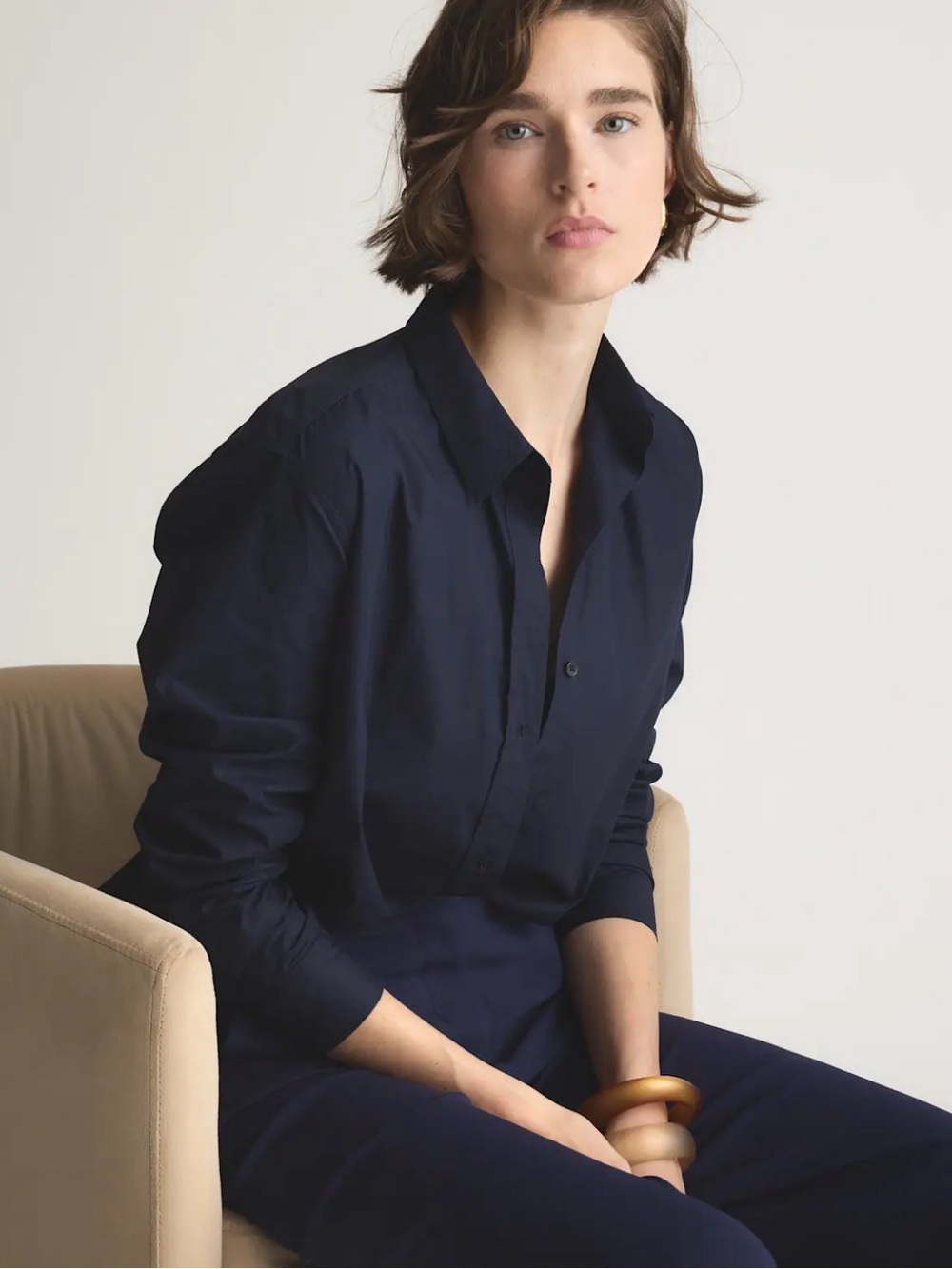 Quince 100% Cotton Poplin Button-Down Shirt - Picture 2 of 6